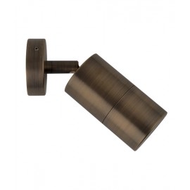 CLA-GU10 Exterior Wall Pillar Lights (Antique Brass)